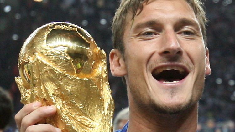 Weltmeister ist er auch: Francesco Totti.