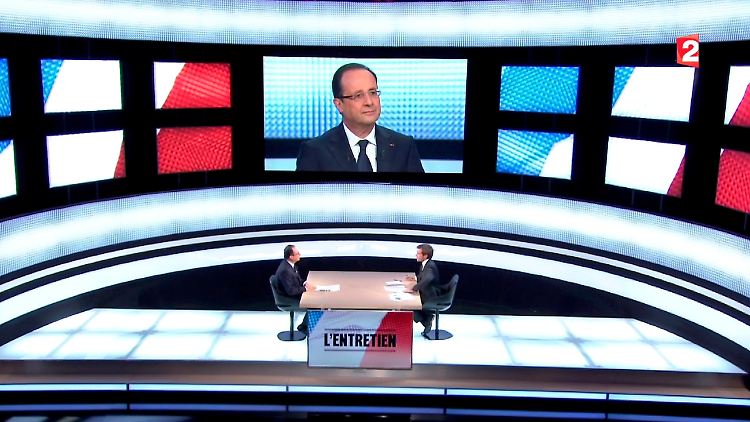Francois Hollande hält an seinem Prestigeprojekt fest.