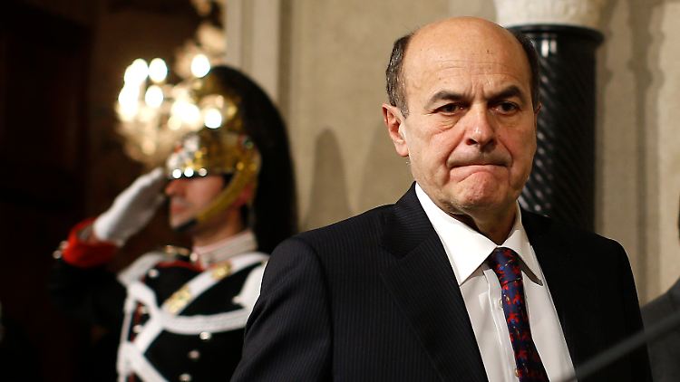 Er soll eine Regierung bilden und einen Präsidenten finden - Pier Luigi Bersani hat keine leichte Aufgabe.