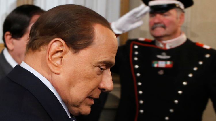 Silvio Berlusconi hat seinen Termin bei Staatspräsident Napolitano schon gehabt.