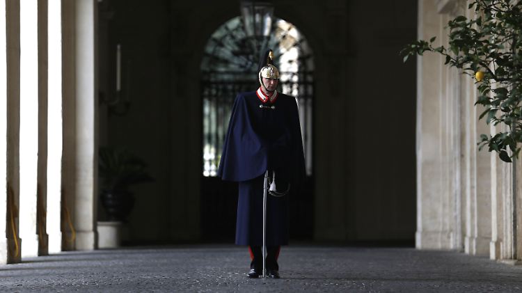 In Italien droht eine vollkommene Blockade.