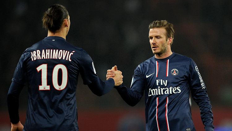 Ibrahimovic-Mitspieler oder Marketing-Maskottchen? David Beckhams Rolle bei Paris St. Germain ist noch ungeklärt.