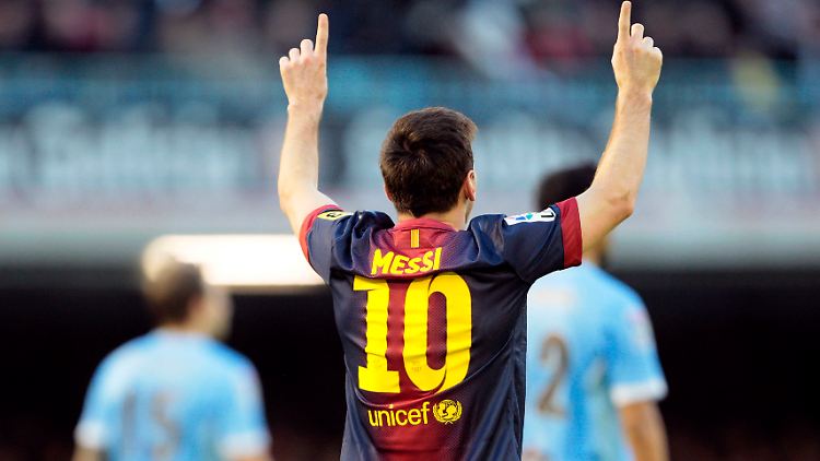Ein Mann fürs Geschichtsbuch des Fußballs: Lionel Messi.