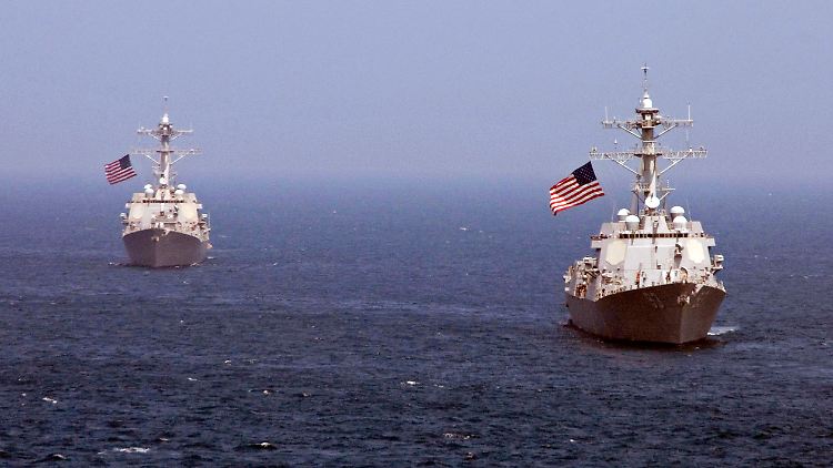 Mit Hubschraubern und Zerstörern unterstützen die USA Südkorea (Archivbild).