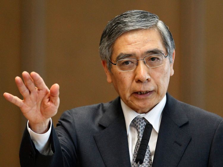 Japans oberster Zentralbanker Haruhiko Kuroda hat keine geschlossenen Reihen hinter sich.