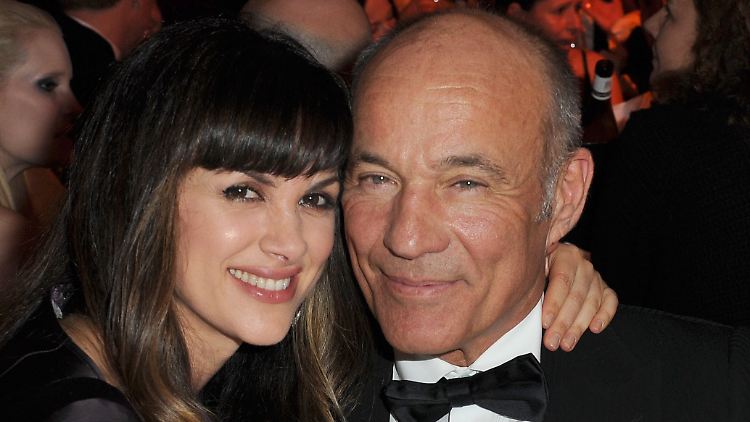 Heiner Lauterbach und seine Frau Viktoria im Januar 2013 beim 40. Deutschen Filmball in München.