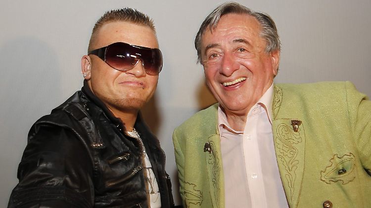 Satz mit X - das war nix: Menowin Fröhlich (l) und Richard Lugner.