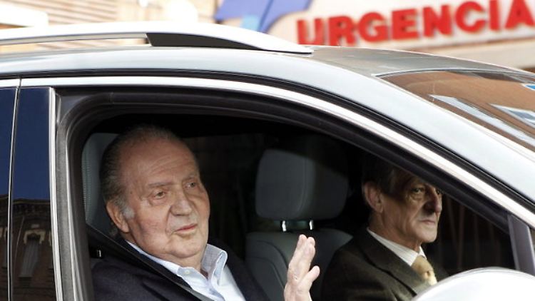 Juan Carlos musste sich in jüngster Zeit mehreren Operationen unterziehen. 