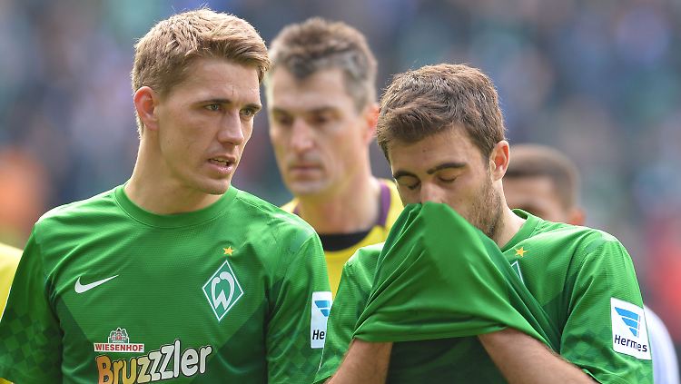 Bremer Bedröppelung: Seit sieben Spielen ist Werder jetzt sieglos in der Bundesliga.