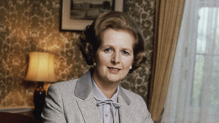 Großbritannien und der Welt ihren Stempel aufgedrückt: Margaret Thatcher, hier auf einem Archivbild von 1980.