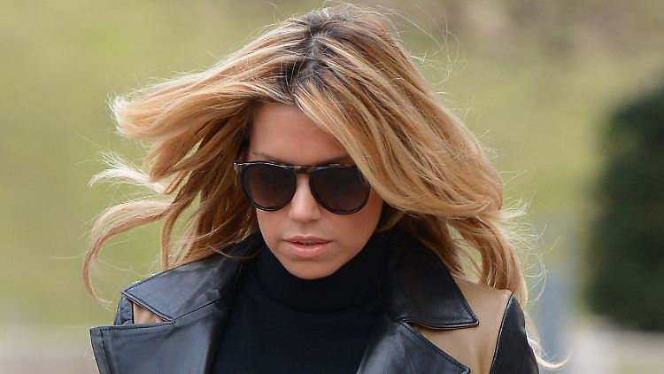 Sylvie van der Vaart im Januar 2013 - kurz nach der Trennung von ihrem Mann.