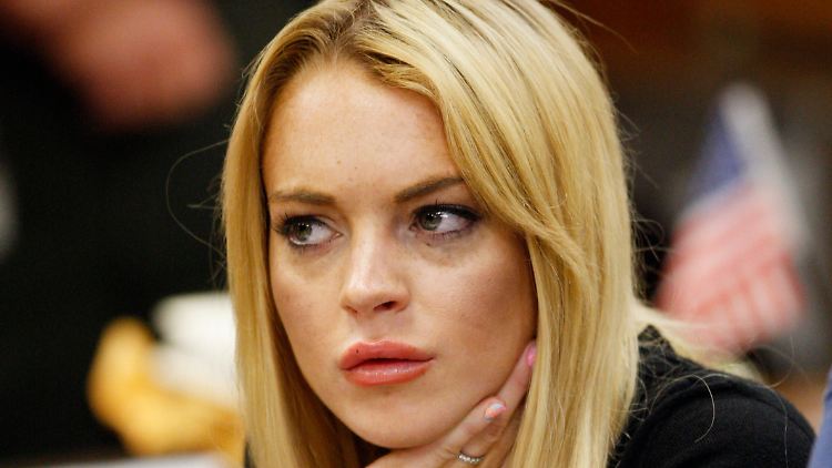 Kriegt sie noch die Kurve oder droht der komplette Absturz? Lindsay Lohan.