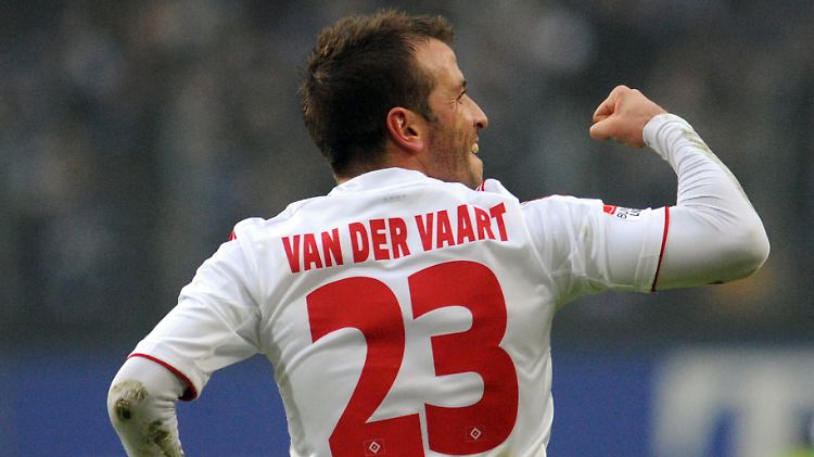 Ja, er spielt auch noch Fußball: Rafael van der Vaart.