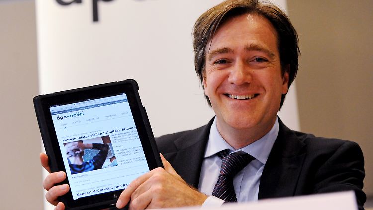 Von 2001 bis 2009 beim Spiegel, dann Chef bei der dpa und nun wieder zurück nach Hamburg? Wofgang Büchner gilt als Kandidat.
