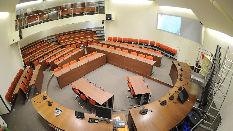 Im Saal 101 im Strafjustizzentrum in München fand ab dem 17. April 2013 der Prozess gegen den NSU statt.