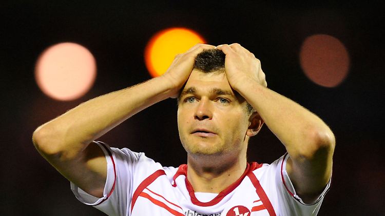 Trotz Platz 3 in der Tabelle: Der Schock über das späte Gegentor und die zwei hergeschenkten Punkte sitzt bei dern Lautern-Spielern tief.