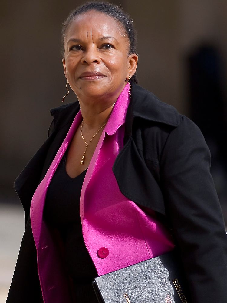 173 Euro Minus auf einem ihrer Konten: Justizministerin Taubira.