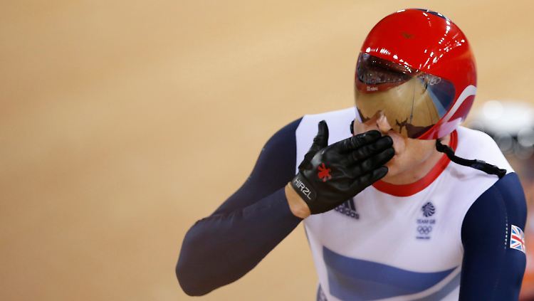 MEdaillensammler auf der Bahn: Chris Hoy