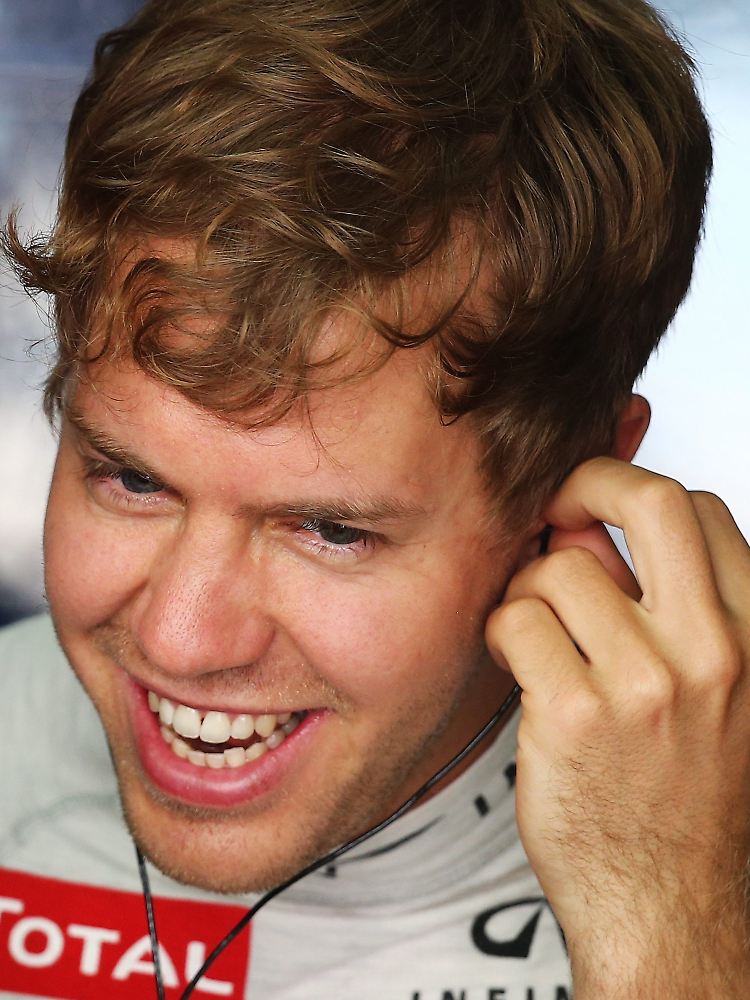 Kein Wort der Solidaritär: Sebastian Vettel.