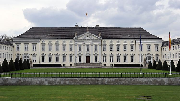 Schloss Bellevue in Berlin, Amtssitz des Bundespräsidenten.