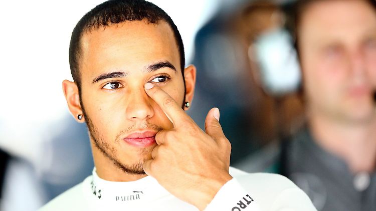 Nachteil schon vor der Qualifikation: Lewis Hamilton.