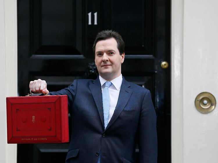 Schatzkanzler George Osborne will mit der Börsensteuer nichts zu tun haben.
