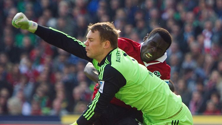 "Er war von der Sonne geblendet": Münchens Torwart Manuel Neuer.