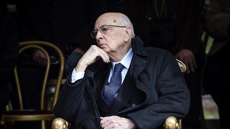 Muss im Quirinalspalast bleiben: Giorgio Napolitano.