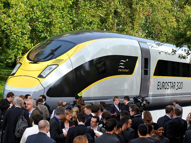 Der neue Eurostar e320: Bei der Lieferung von Hochgeschwindigkeitszügen für den Eurotunnel-Betreiber Eurostar gibt es Probleme.
