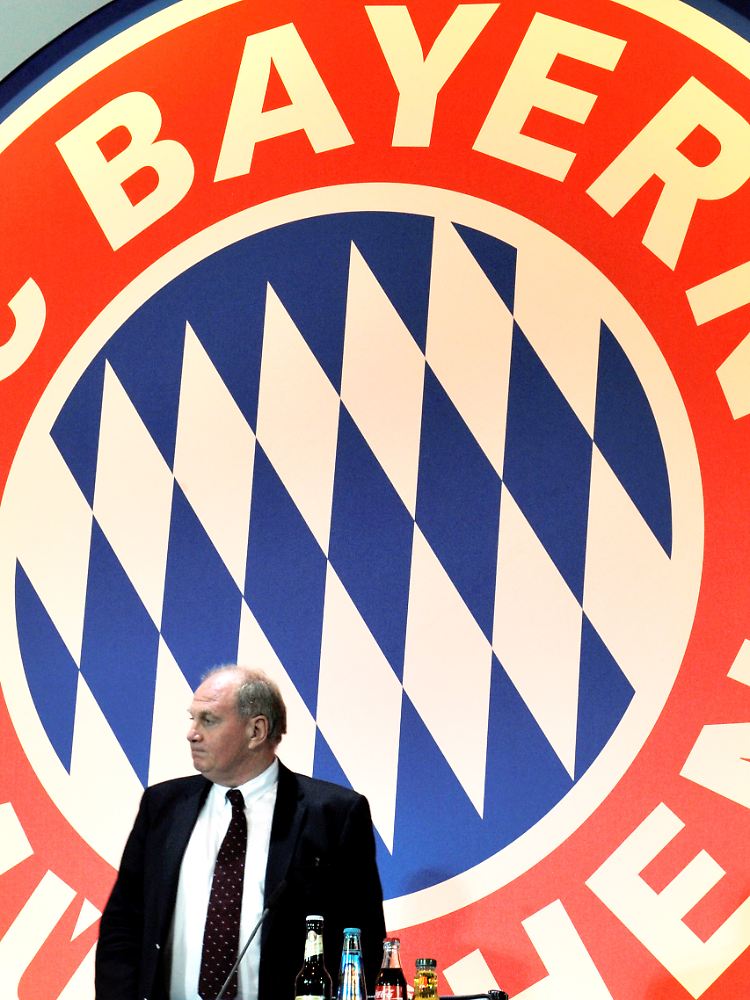 Sein Lebenswerk: Erst Uli Hoeneß machte die Bayern zum Rekordmeister.