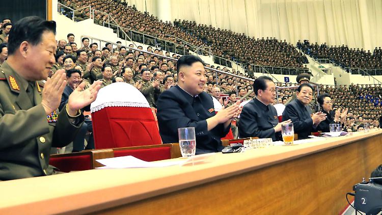 Um keine Konfrontation verlegen: Nordkoreas Machthaber Kim Jong Un.