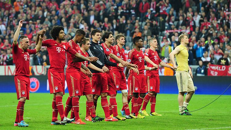 Gigantisch gut: Der FC Bayern in der Saison 20012/13.