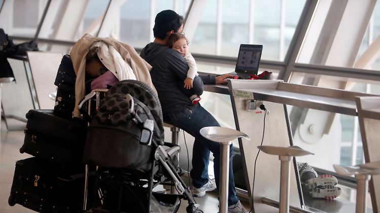 Passagier am Ben-Burion-Flughafen in Tel Aviv: 