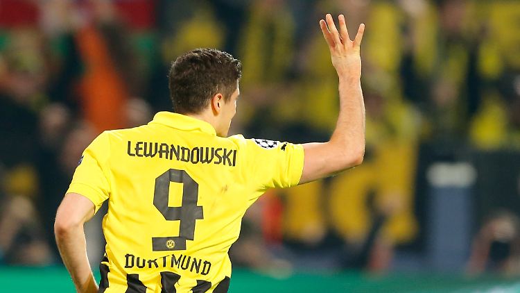 Robert Lewandowski traf gleich vier Mal.