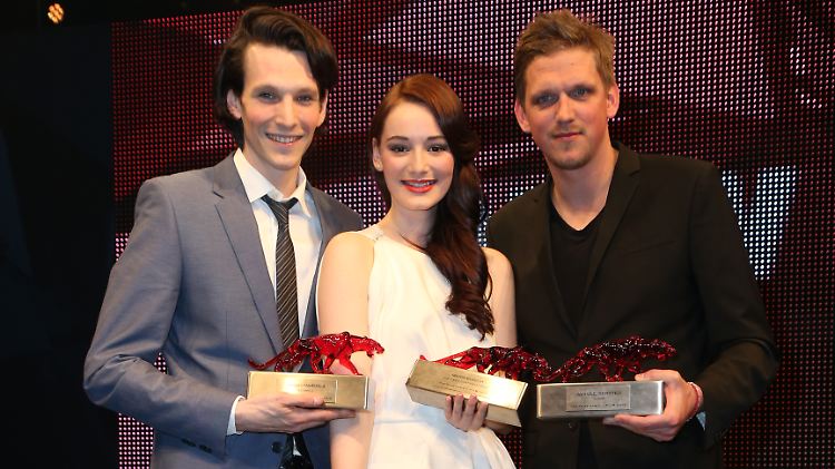 Sabin Tambrea, Maria Ehrich und Jan Ole Gerster können auf eine goldene Zukunft in der Filmindustrie hoffen.