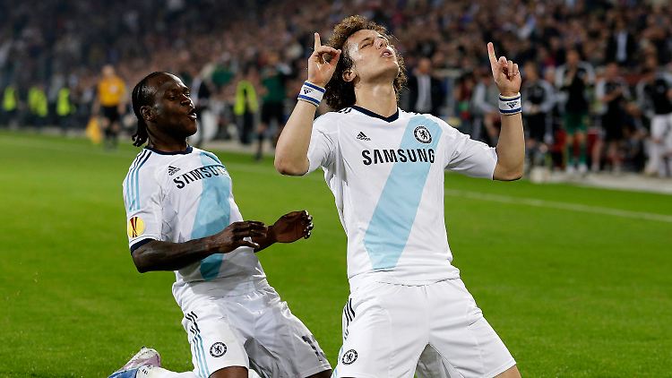 Tor in letzter Sekunde: Chelseas David Luiz.