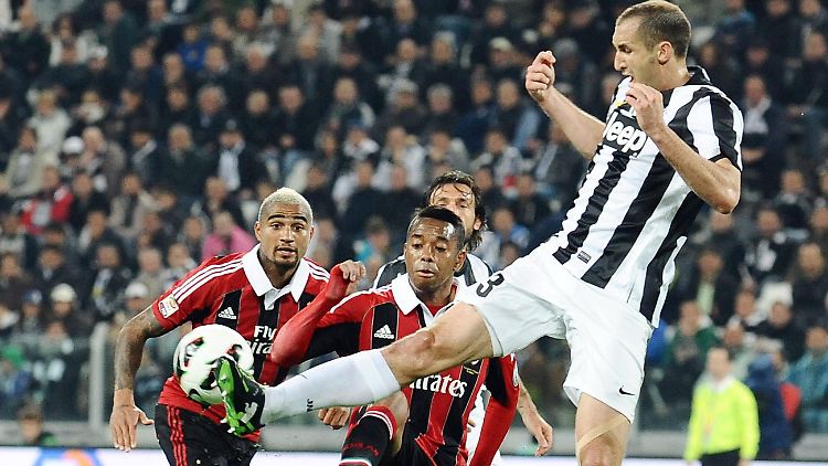 Kick it like Dortmund: Juves Verteidiger Giorgio Chiellini.