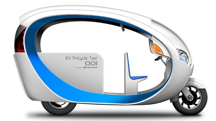 Das E-Tuk-Tuk soll künftig Asiens Innenstädte entlasten.