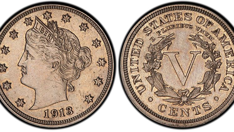 Der "Liberty Head Nickel" ist eine der seltensten Münzen der USA.