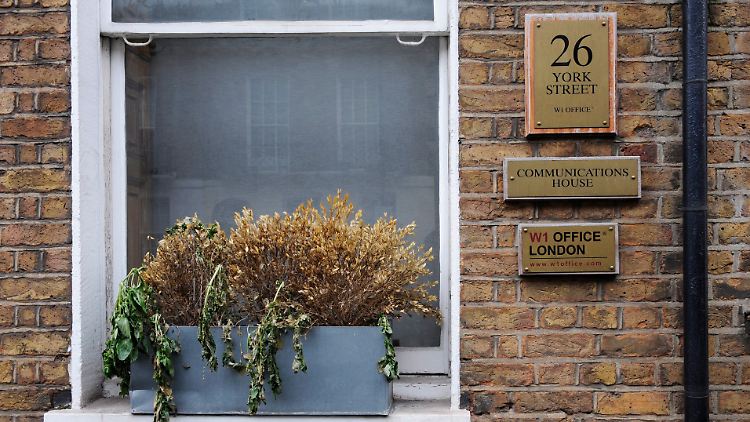Der Sitz von Spamhaus in London.