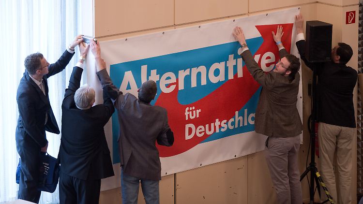 Die Alternative für Deutschland will in den Bundestag einziehen.