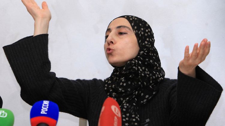 Subeidat Zarnajewa, die Mutter der Boston-Brüder: Russland stufte sie als religiöse Extremistin ein.