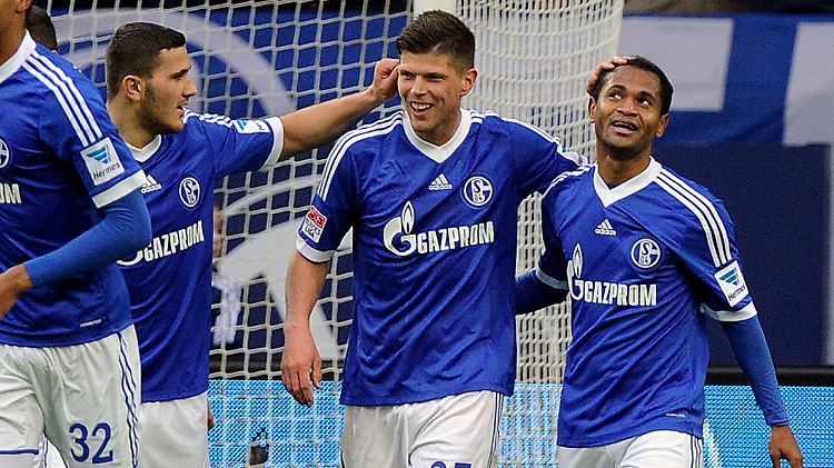 Neun Torschüsse, drei Tore: Für Klaas-Jan Huntelaar war es ein schöner Nachmittag.