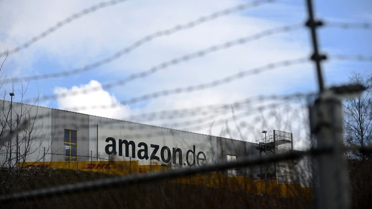 Hier könnte bald nichts mehr gehen: das Amazon-Logistikzentrum in Bad Hersfeld.