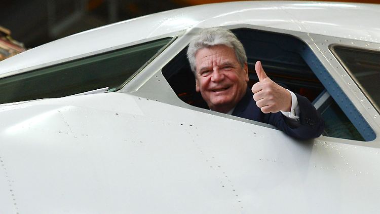 Joachim Gauck war Mitte April nicht im Schloss Bellevue, als der verdächtige Umschlag geöffnet wurde.