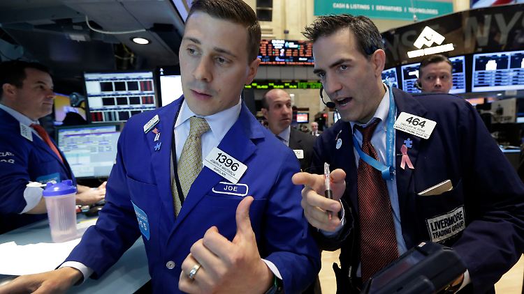 Die Wall Street verzeichnet Gewinne.
