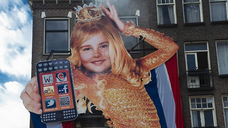 Schon jetzt die Prinzessin der Herzen: Amalia. 