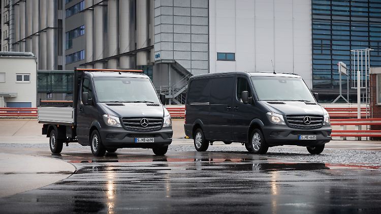 Die Überarbeitung betrifft alle Sprinter-Varianten.