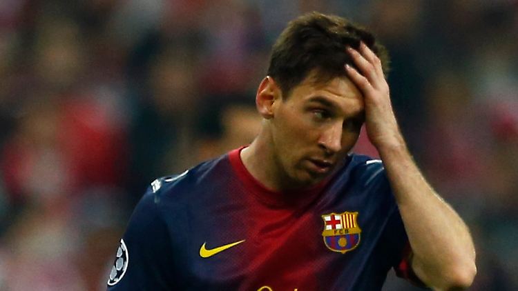 Im Hinspiel lief's nicht sooo gut: Lionel Messi.