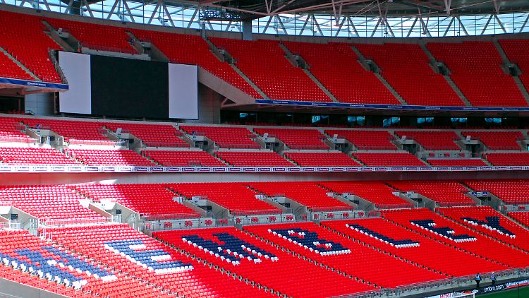 Das Wembley-Stadion: Hier wird am 25. Mai der Champions-League-Sieger 2013 ausgespielt.